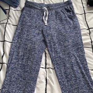 Flirtitude Active Blue Joggers White Stripes